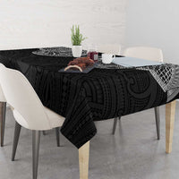 Samoan Traditional Art Tattoos Tablecloth Tatau Roman Reigns Black Color - Polynesian Pride