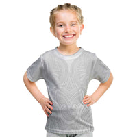 Samoan Traditional Art Tattoos Kid T Shirt Tatau Roman Reigns White Color - Polynesian Pride