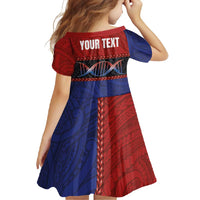 Personalised Samoan DNA-Proud of Samoa Family Matching Tank Maxi Dress and Hawaiian Shirt Polynesian Patterns - Polynesian Pride