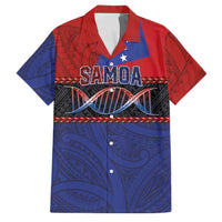 Personalised Samoan DNA-Proud of Samoa Family Matching Tank Maxi Dress and Hawaiian Shirt Polynesian Patterns - Polynesian Pride