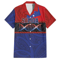 Personalised Samoan DNA-Proud of Samoa Hawaiian Shirt Polynesian Patterns - Polynesian Pride