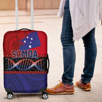 Samoan DNA-Proud of Samoa Luggage Cover Polynesian Patterns - Polynesian Pride
