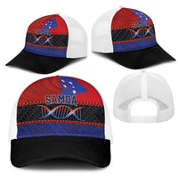Samoan DNA-Proud of Samoa Mesh Trucker Cap Polynesian Patterns - Polynesian Pride