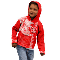 Hawaii Kalani High School Kid Hoodie Tribal Kakau Pattern LT03 - Polynesian Pride