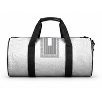 Philippines Polynesian Jasmine Pattern Duffle Bag