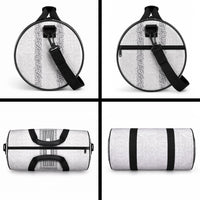 Philippines Polynesian Jasmine Pattern Duffle Bag