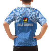 Hela Wigmen Rugby Kid Hawaiian Shirt Papua New Guinea Polynesian Tattoo LT03 - Polynesian Pride