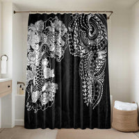 Japanese Irezumi and Hawaiian Polynesian Art Tattoo Bathroom Set Black Color - Polynesian Pride