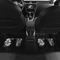 Japanese Irezumi and Hawaiian Polynesian Art Tattoo Car Mats Black Color - Polynesian Pride