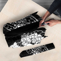 Japanese Irezumi and Hawaiian Polynesian Art Tattoo Umbrella Black Color - Polynesian Pride