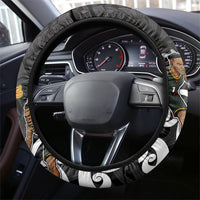 Aotearoa New Zealand And Australia Basketball Steering Wheel Cover Maori Tribal Tattoo And Aboriginal Dot Art Heritage LT03 - Polynesian Pride