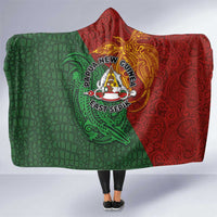 Papua New Guinea East Sepik Province Hooded Blanket Tribal Crocodile Birds of Paradise Melanesian Tattoo