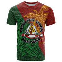 Papua New Guinea East Sepik Province T Shirt Tribal Crocodile Birds of Paradise Melanesian Tattoo