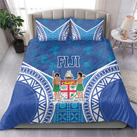 Fiji Day Bedding Set Fijian Masi Tribal Hibiscus Tattoo and Tapa Pattern