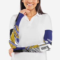 Custom Rugby Niue and Aotearoa Arm Sleeves Hiapo with Maori Moko Tribal Heritage Tattoos - Polynesian Pride