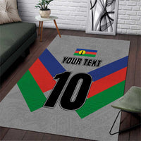 Custom New Caledonia-The Kagus Area Rug
