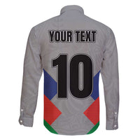 Custom New Caledonia-The Kagus Family Matching Puletasi and Hawaiian Shirt