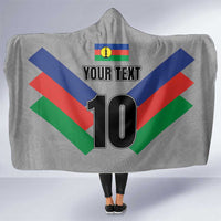 Custom New Caledonia-The Kagus Hooded Blanket
