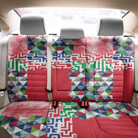 Hawaiian Floral Kakau Tropical Leaves-Sporty Style Back Car Seat Cover