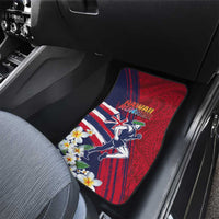 Hawaii Runner-Kakau Art with Lei and Plumeria Car Mats