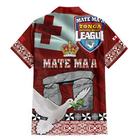 Mate Ma'a Tonga Family Matching Mermaid Dress and Hawaiian Shirt Haamonga a Maui and White Dove - Tongan Kupesi Ngatu LT03 - Polynesian Pride