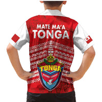 Mate Ma'a Tonga Family Matching Mermaid Dress and Hawaiian Shirt Double White Dove and Kupesi Ngatu Art Tattoo LT03 - Polynesian Pride