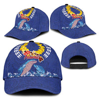 Hawaiian Sea Animals Classic Cap Whales Shark and Turtle Guardians with Tribal Pattern