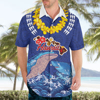 Hawaiian Sea Animals Hawaiian Shirt Whales Shark and Turtle Guardians with Tribal Pattern