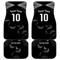 New Zealand Rugby Car Mats Aotearoa Armour Blacks Silver Ferns - Polynesian Pride