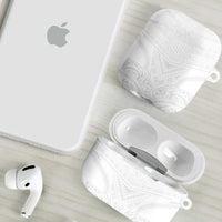 Tonga White Sunday AirPods Case Tongan Tribal Heritage Tattoos - Polynesian Pride