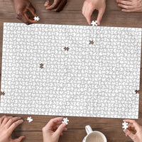 Tonga White Sunday Puzzle Tongan Tribal Heritage Tattoos - Polynesian Pride