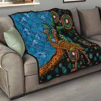 Fiji and Australia Quilt Palm Tree and Abogirinal Emu