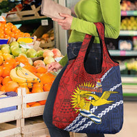 Kiribati Independence Day Grocery Bag Polynesian and Melanesian Art Tattoo