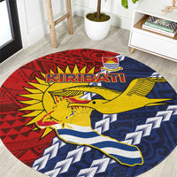 Kiribati Independence Day Round Carpet Polynesian and Melanesian Art Tattoo