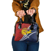 Kiribati Independence Day Shoulder Handbag Polynesian and Melanesian Art Tattoo