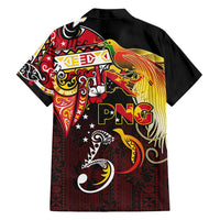 Papua New Guinea 2025 Family Matching Off Shoulder Short Dress and Hawaiian Shirt 50th Independence Day Anniversary