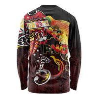 Papua New Guinea 2025 Long Sleeve Shirt 50th Independence Day Anniversary