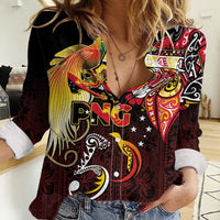 Papua New Guinea 2025 Women Casual Shirt 50th Independence Day Anniversary