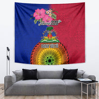 Haiti Battle of Vertieres Tapestry The Haitian Revolution 220th Anniversary Polynesian Style LT03 - Polynesian Pride