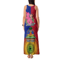 Personalised Haiti Battle of Vertieres Tank Maxi Dress The Haitian Revolution 220th Anniversary Polynesian Style LT03 - Polynesian Pride