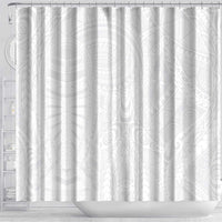 Lotu Tamaiti Samoan Art Tattoo Polynesian Pattern Shower Curtain