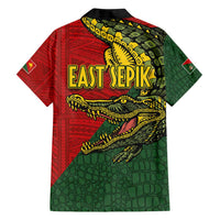 Sepik River Crocodile & Arts Festival Melanesian Pattern Family Matching Long Sleeve Bodycon Dress and Hawaiian Shirt LT03 - Polynesian Pride