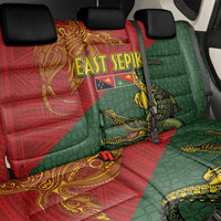 Sepik River Crocodile & Arts Festival Back Car Seat Cover Bird-of-paradise Melanesian Tattoo