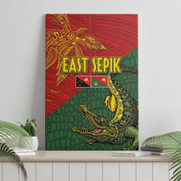 Sepik River Crocodile & Arts Festival Canvas Wall Art Bird-of-paradise Melanesian Tattoo
