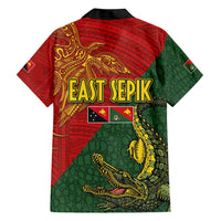 Sepik River Crocodile & Arts Festival Family Matching Short Sleeve Bodycon Dress and Hawaiian Shirt Bird-of-paradise Melanesian Tattoo LT03 - Polynesian Pride