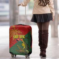 Sepik River Crocodile & Arts Festival Luggage Cover Bird-of-paradise Melanesian Tattoo LT03 - Polynesian Pride