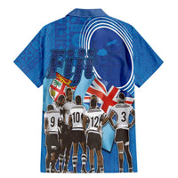 Fiji Rugby Sevens Family Matching Mermaid Dress and Hawaiian Shirt Commemorate Gold Medal - Rio de Janeiro 2016 LT03 - Polynesian Pride