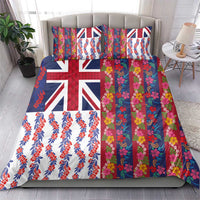 Hawaiian Lei Bedding Set National Flag Striped Style