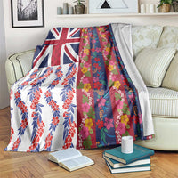 Hawaiian Lei Blanket National Flag Striped Style