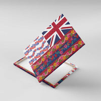 Hawaiian Lei Canvas Wall Art National Flag Striped Style
